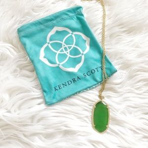 Kendra Scott Danielle Emerald Pendant